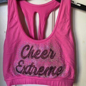CEA Cheer Extreme Allstars Bling Sports Bra - Medium